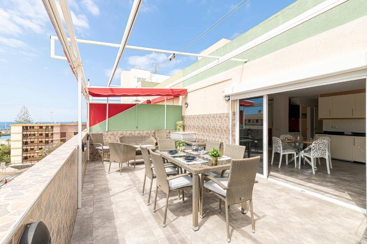 Penthouse Manureva By Pajarito Holidays Los Cristianos (Tenerife) Exterior foto